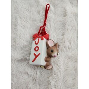 Vintage‎ Ebeling & Reuss Co. 1984 Mouse "Joy" Christmas Ornament